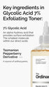 The Ordinary Glycolic Acid 7% Exfoliating Toner 240ml