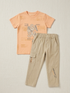 Swing Kids Boys Graphic T-Shirt & Cargo Pants Set