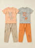 Swing Kids Boys Graphic T-Shirt & Cargo Pants Set