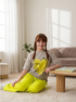 Girls "Follow Your Heart" T-Shirt & Wide-Leg Pants Set
