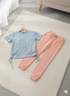 Girls T-Shirt & Jogger Pants Set