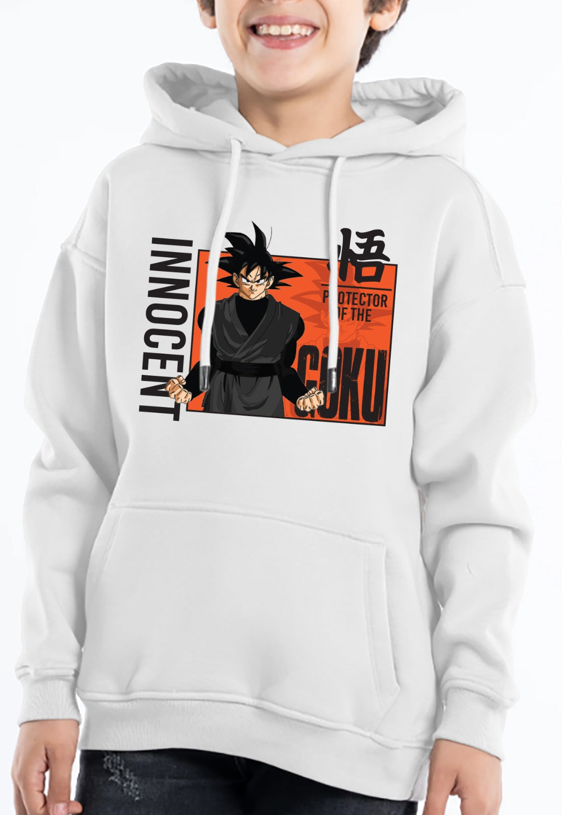 Kids Anime Character Hoodie - Egyptian Cotton