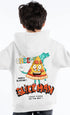 Kids 'Stay Cheesy' Colorful Retro Hoodie - Egyptian Cotton
