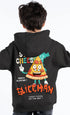 Kids 'Stay Cheesy' Colorful Retro Hoodie - Egyptian Cotton