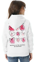 Kids Minimalist Heart Design Hoodie - Egyptian Cotton