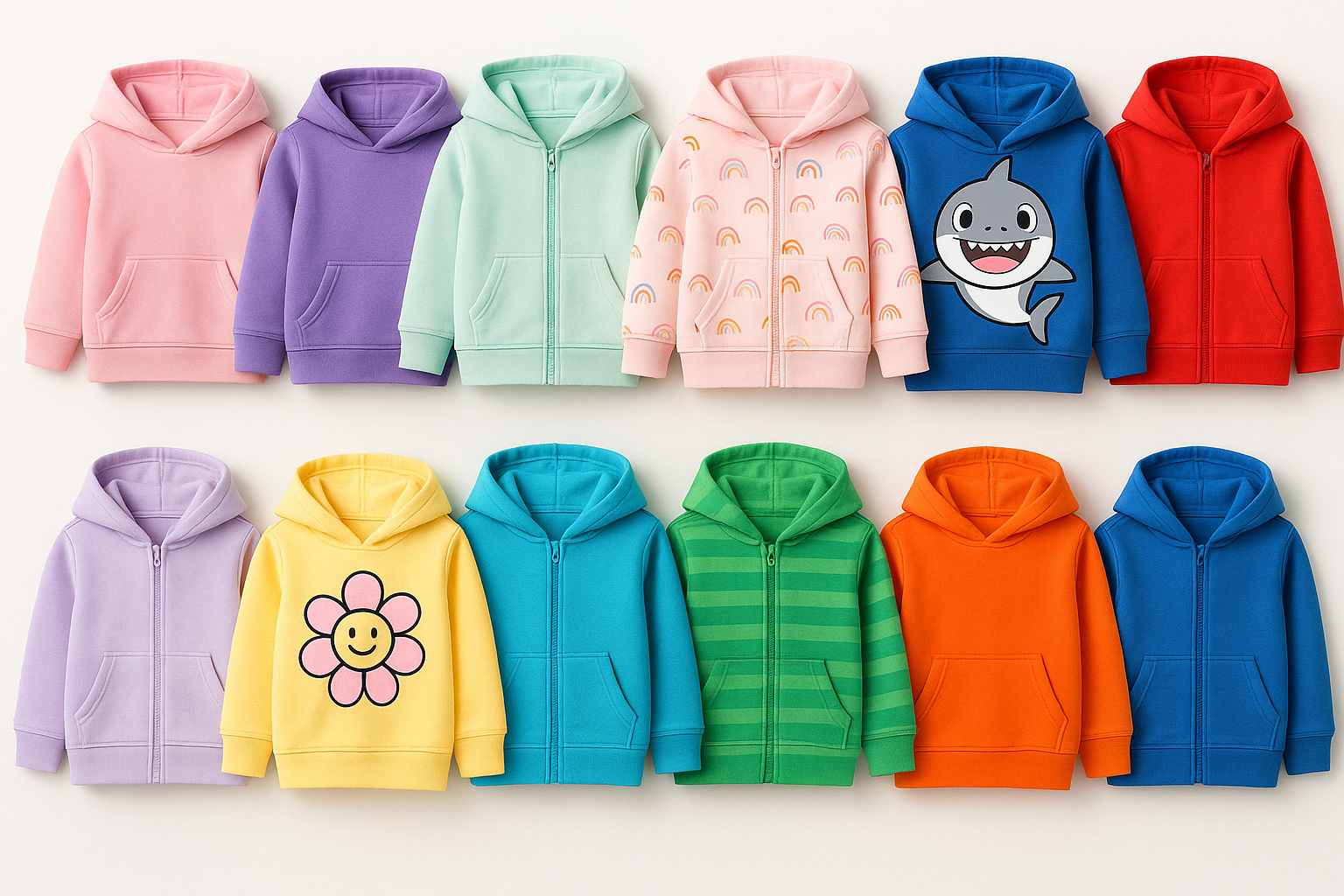 Kids hoodies for collection image girl and boys